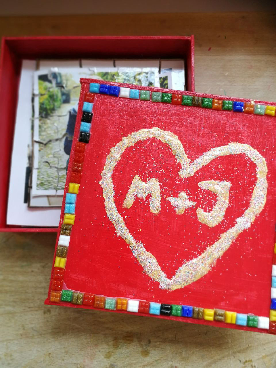 Puzzle-Schachtel