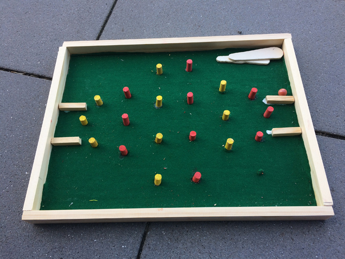 Tischfußballspiel