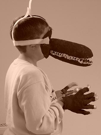 Als Saurus / seitlich